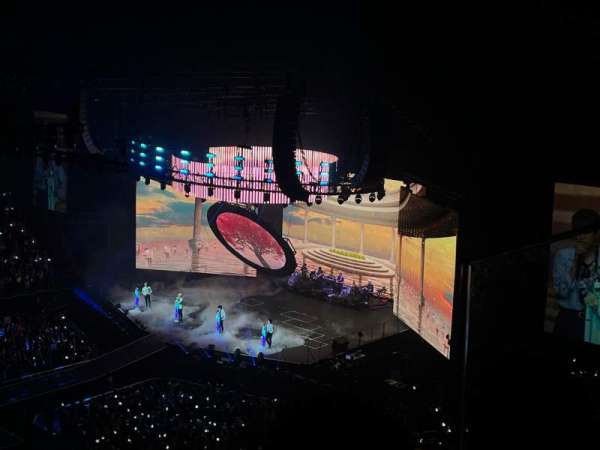 Prudential Center, section: 110, row: 2, seat: 4