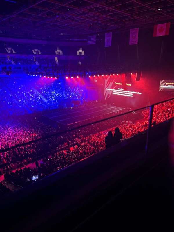 UBS Arena, section: 207, row: 1, seat: 9