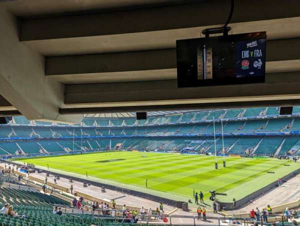 Twickenham Stadium, section: L20, row: 41, seat: C14