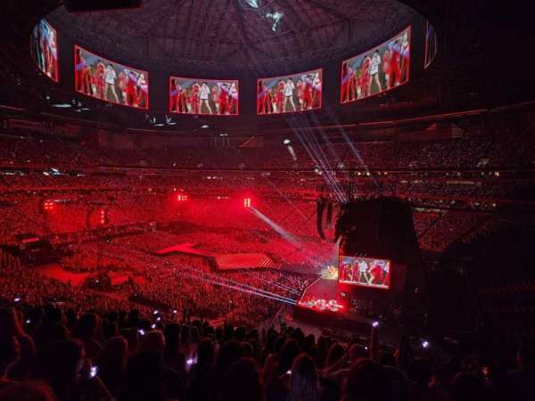 Mercedes-Benz Stadium, section: 206, row: 11, seat: 3