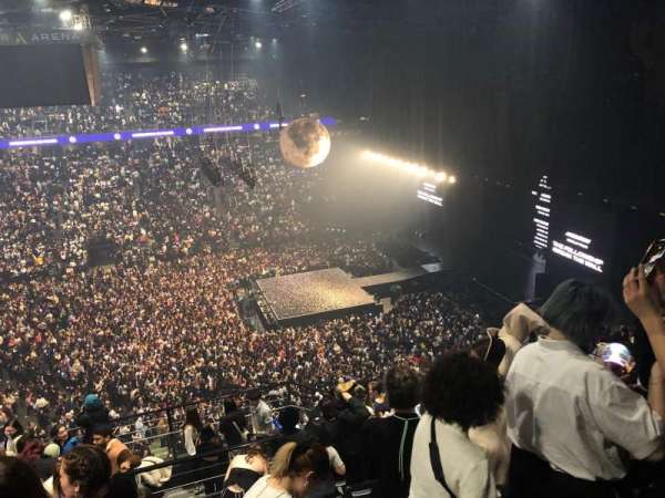 Accor Arena, section: Balcon F, row: 91, seat: 10