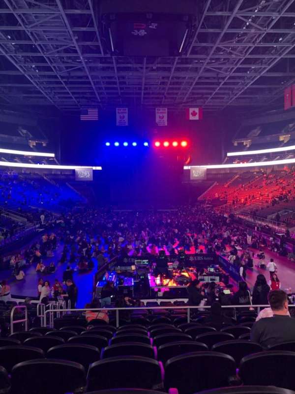 UBS Arena, section: 109, row: 16, seat: 11