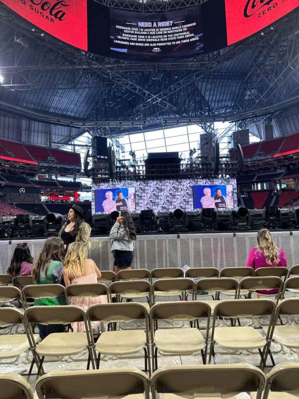 Mercedes-Benz Stadium, section: H, row: 6, seat: 24