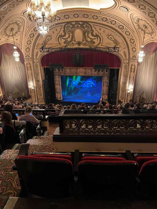 Orpheum Theatre, Omaha, section: Gallery R, row: P, seat: 4