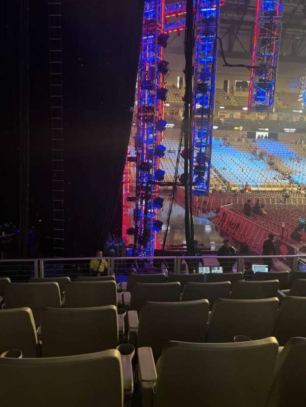 Dickies Arena, section: 126, row: 12, seat: 7