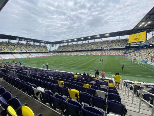 Geodis Park, section: 137, row: P, seat: 1