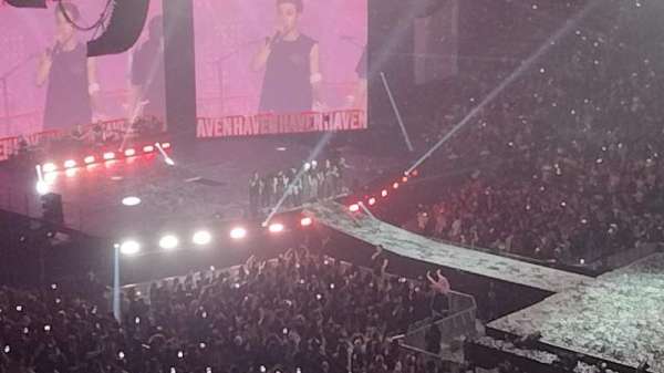 Dickies Arena, section: 222, row: 1, seat: 11