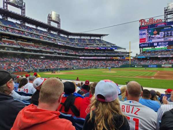 Citizens Bank Park, section: 116, row: 10, seat: 2
