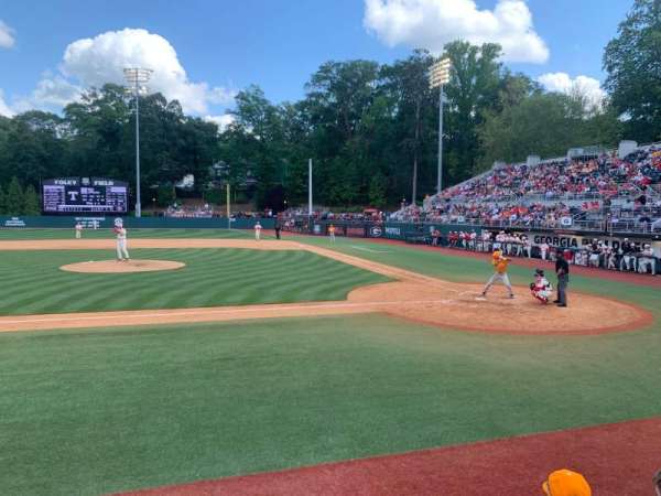 Foley Field, section: 108, row: A, seat: 15