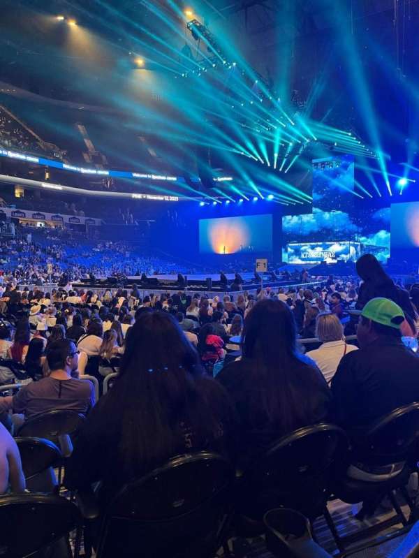 Spectrum Center, section: 116, row: E, seat: 7