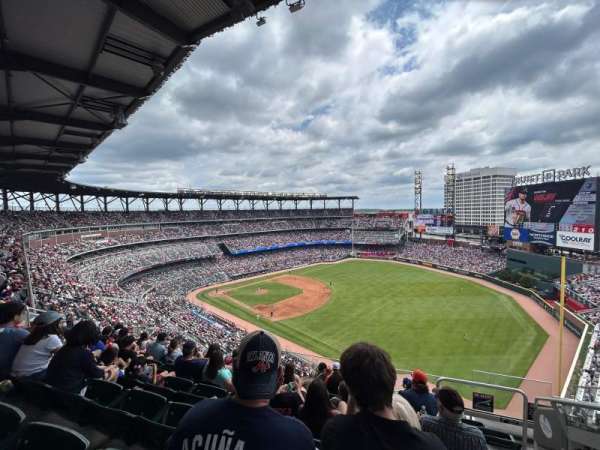 Truist Park, section: 413, row: 7, seat: 2