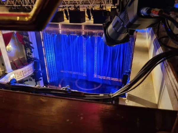 Vaudeville Theatre, section: Grand Circle, row: A, seat: 16