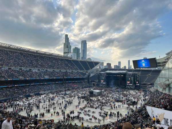 Soldier Field, section: 318, row: 6, seat: 4