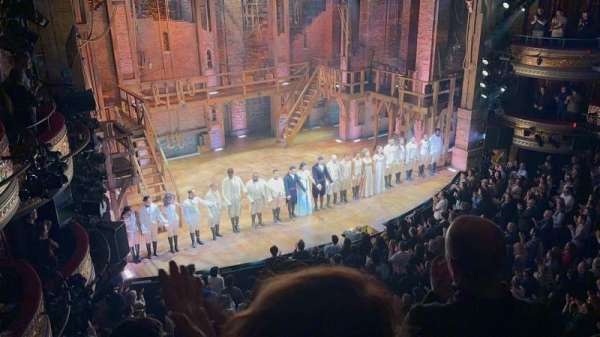 Richard Rodgers Theatre, section: Front Mezzanine L, row: C, seat: 19