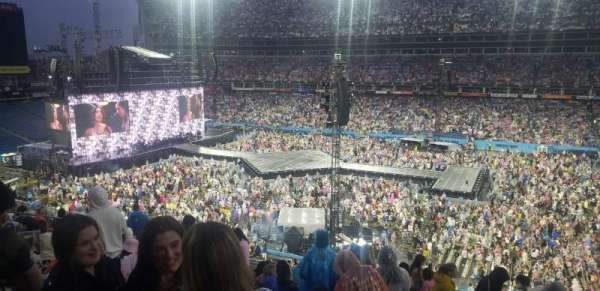 Nissan Stadium, section: 233, row: P, seat: 6