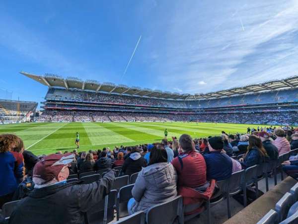 Croke Park, section: 335, row: P, seat: 19