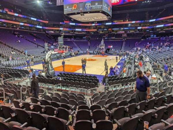 Mortgage Matchup Center, section: 107, row: 10, seat: 13
