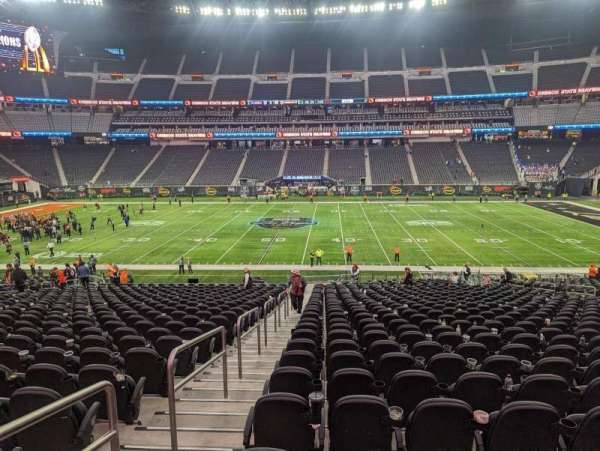 Allegiant Stadium, section: C133, row: 33, seat: 19