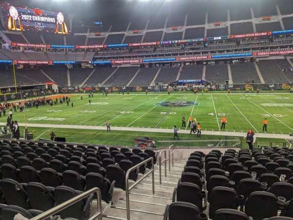 Allegiant Stadium, section: C133, row: 22, seat: 19