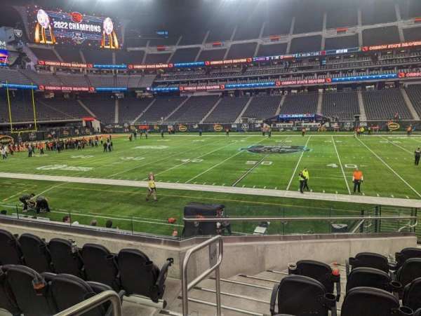 Allegiant Stadium, section: C133, row: 12, seat: 19