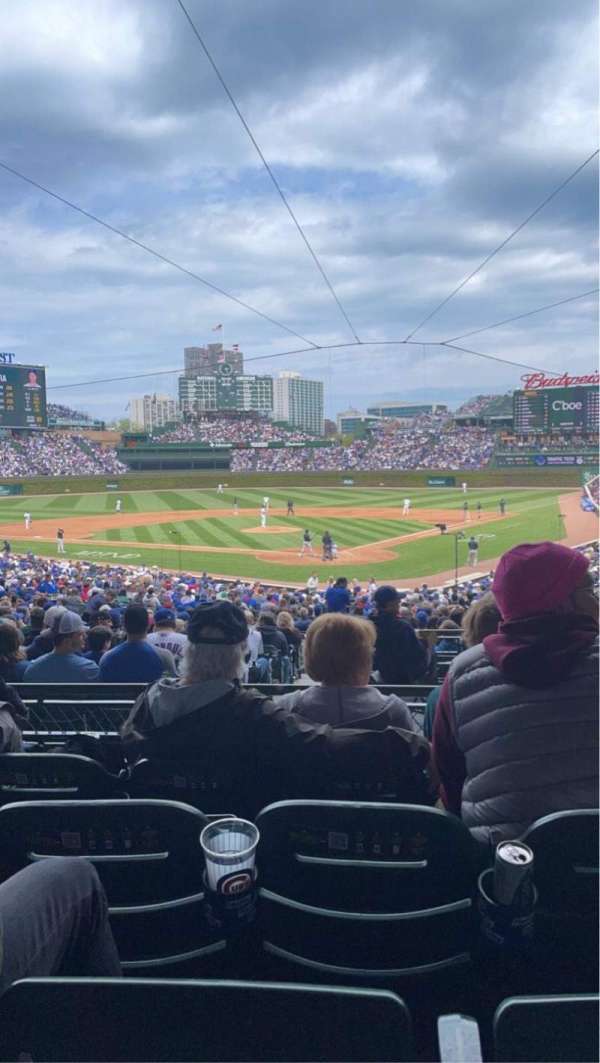 Wrigley Field, section: 216, row: 4, seat: 10