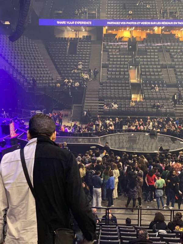 Accor Arena, section: Gradin N, row: 13, seat: 25