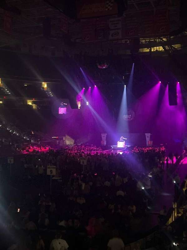 Lenovo Center, section: 124, row: N, seat: 10