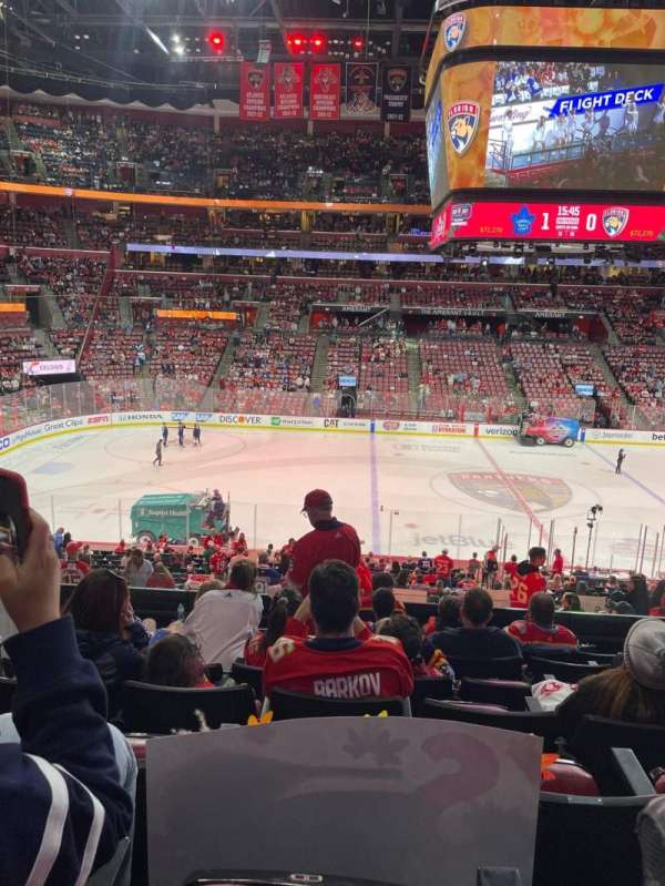 Amerant Bank Arena, section: 119, row: 28, seat: 8