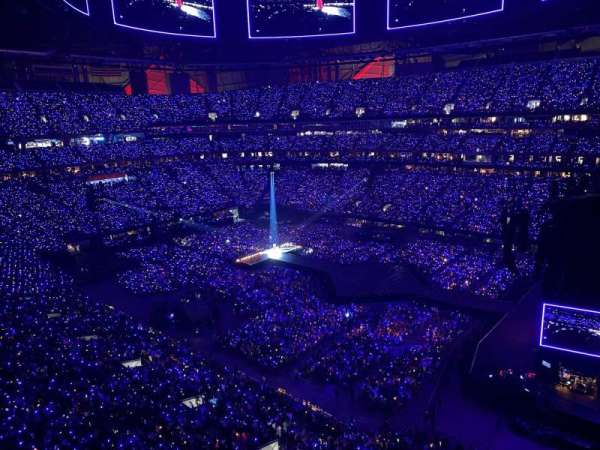 Mercedes-Benz Stadium, section: 307, row: 1, seat: 10