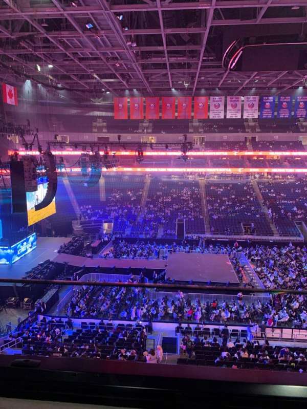 UBS Arena, section: 222, row: 1, seat: 10