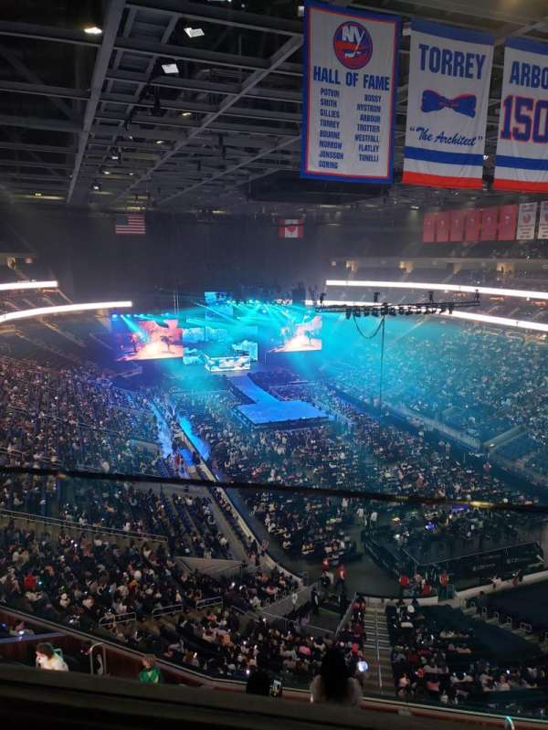 UBS Arena, section: 316, row: 1, seat: 1