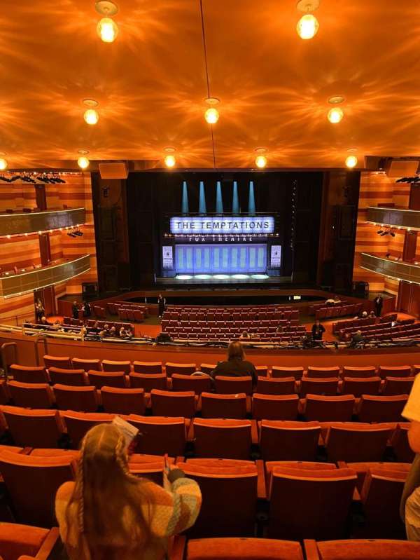Eccles Theater, section: T2 Center, row: H, seat: 16