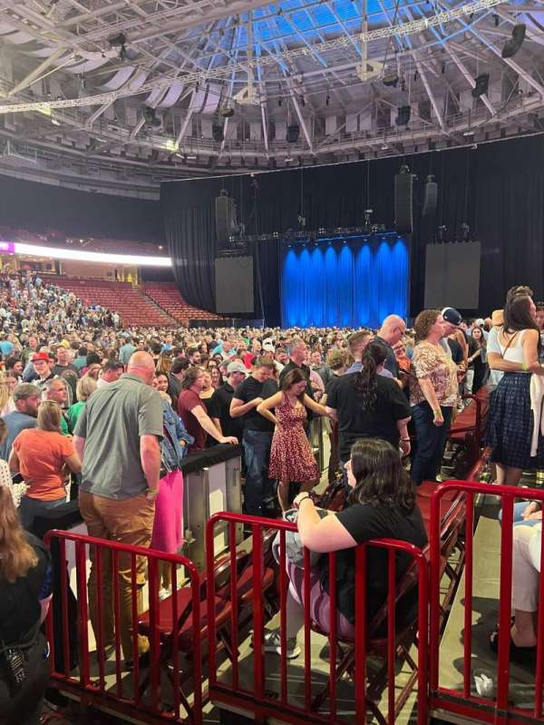 Bon Secours Wellness Arena, section: 101, row: CC, seat: 10