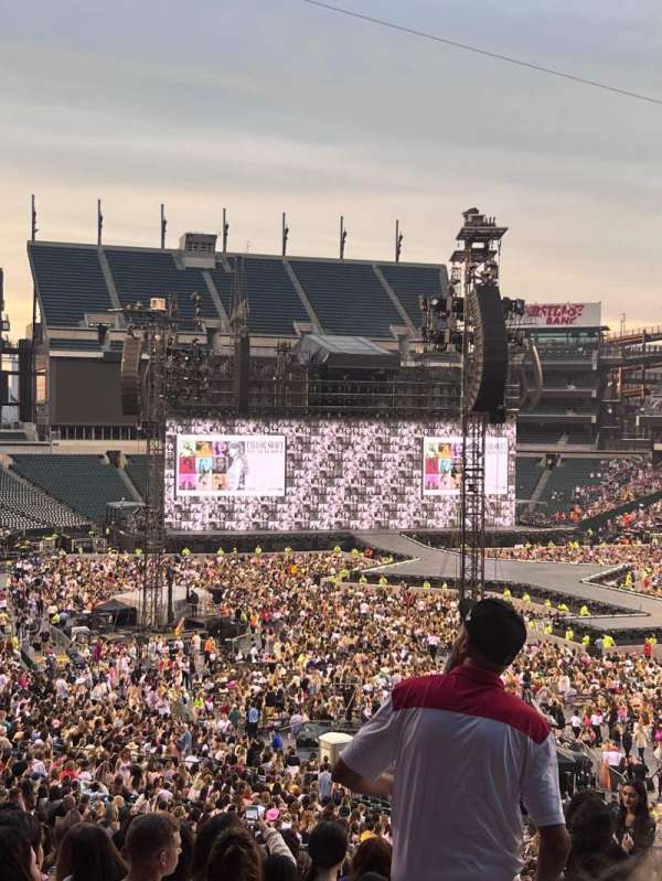 Lincoln Financial Field, section: 108, row: 45, seat: 35