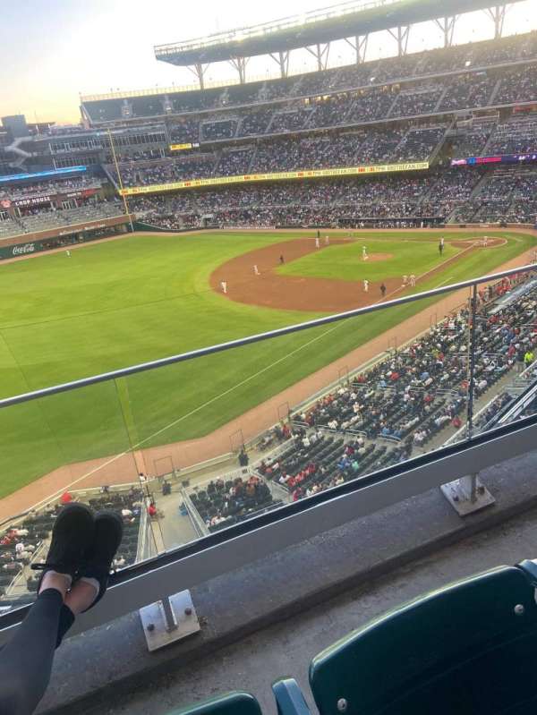 Truist Park, section: 313, row: 6, seat: 11