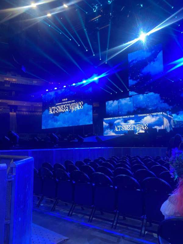 UBS Arena, section: Floor, row: 10, seat: 5