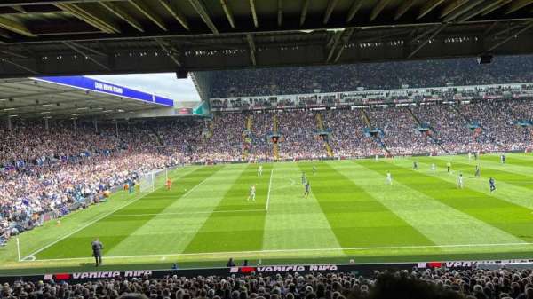 Elland Road, section: D12, row: L, seat: 222