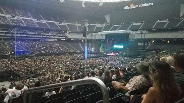 Allegiant Stadium, section: 139, row: 33, seat: 1