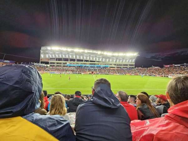 America First Field, section: 1, row: H, seat: 17