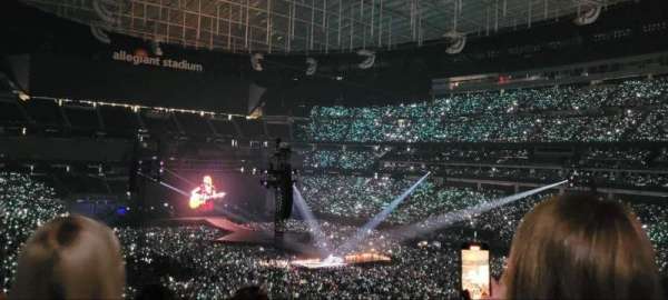 Allegiant Stadium, section: 206, row: 6, seat: 22