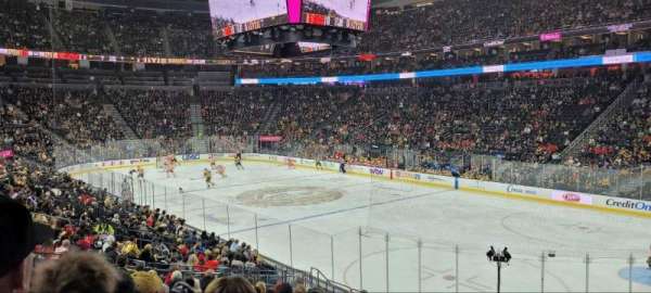 T-Mobile Arena, section: 18, row: R, seat: 17