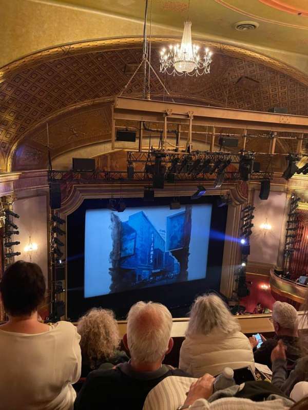 St. James Theatre, section: Balcony L, row: D, seat: 17