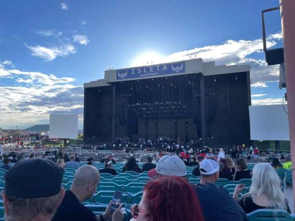 Isleta Amphitheater, section: 6, row: V, seat: 2