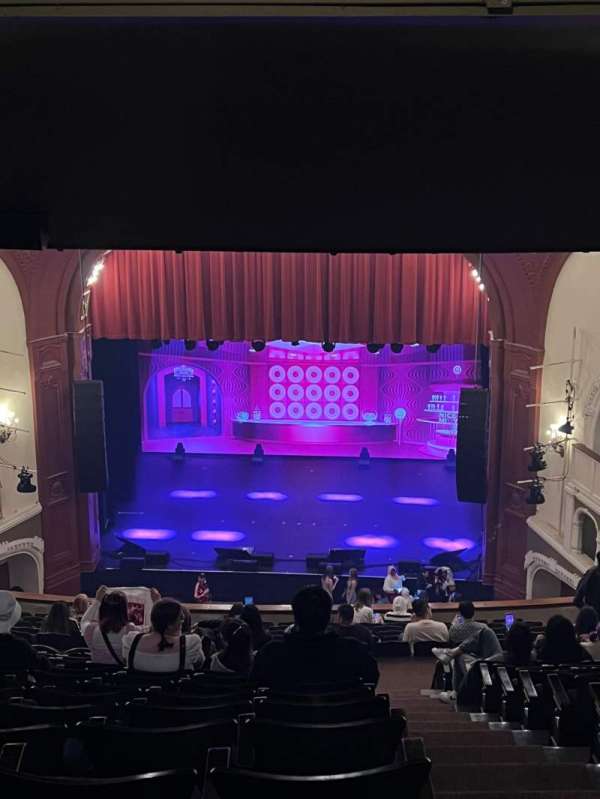 Moore Theatre, section: Balcony C, row: B, seat: 12
