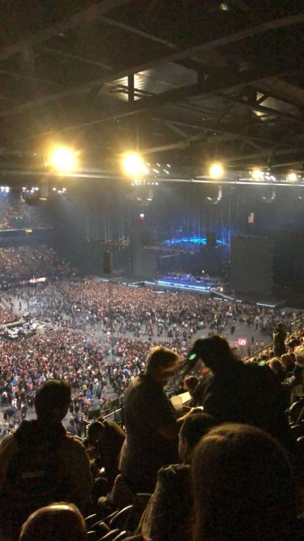 Paris La Défense Arena, section: 416, row: 58, seat: 14
