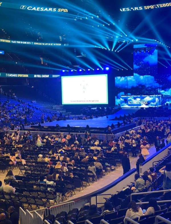 Capital One Arena, section: 108, row: P, seat: 4