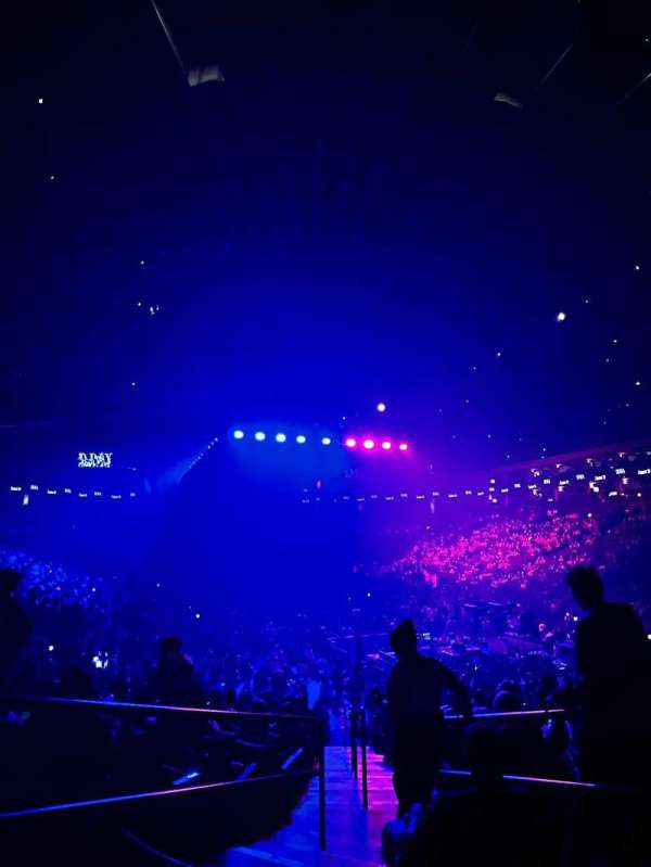 Oakland Arena, section: 109, row: 13, seat: 4