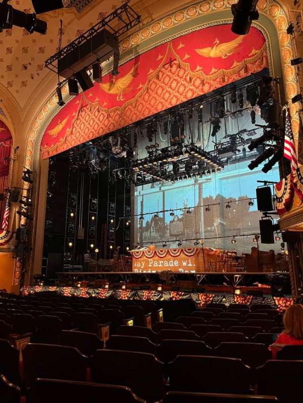 Bernard B. Jacobs Theatre, section: Orchestra R, row: K, seat: 14