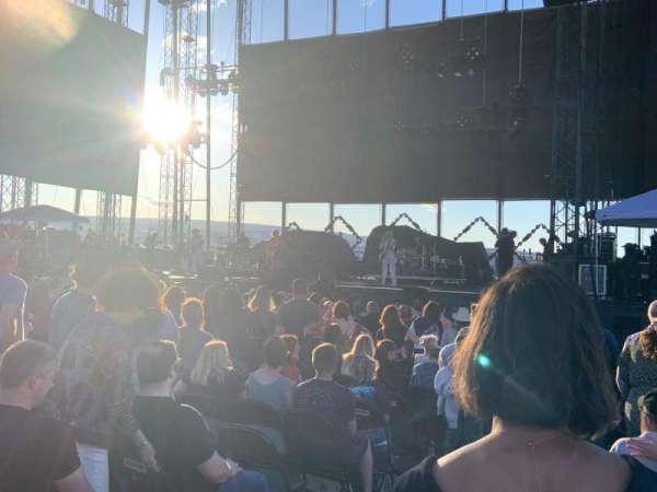 Gorge Amphitheatre, section: 101, row: 17, seat: 49