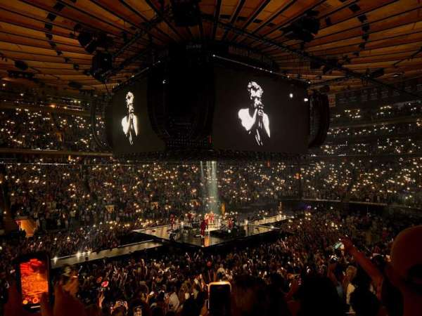 Madison Square Garden, section: 105, row: 18, seat: 13